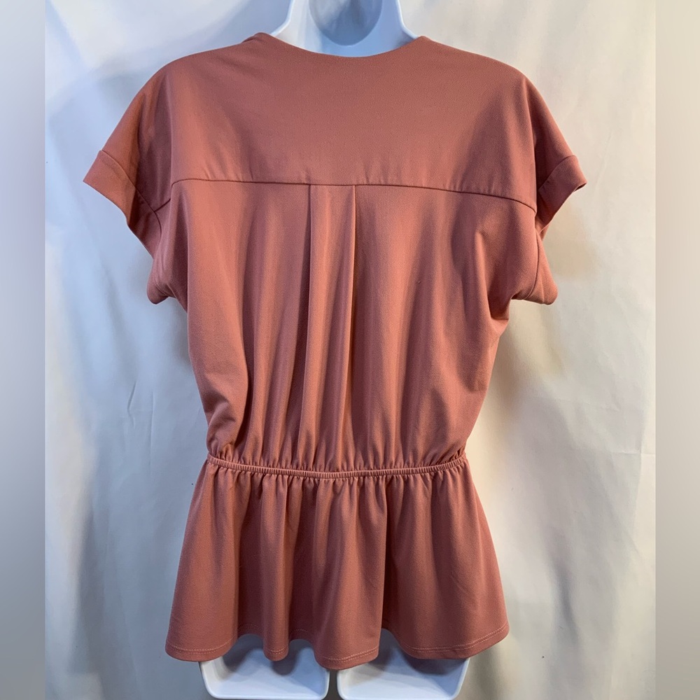 Faith & Joy Women’s Dusty Rose Top - Picture 4 of 6